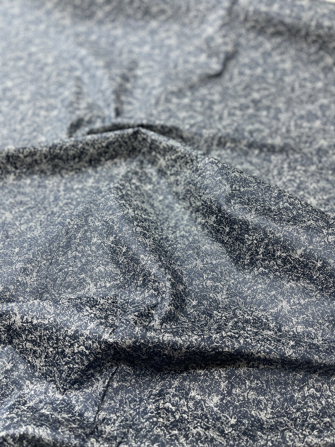 Canvas Blue Printed Fabric