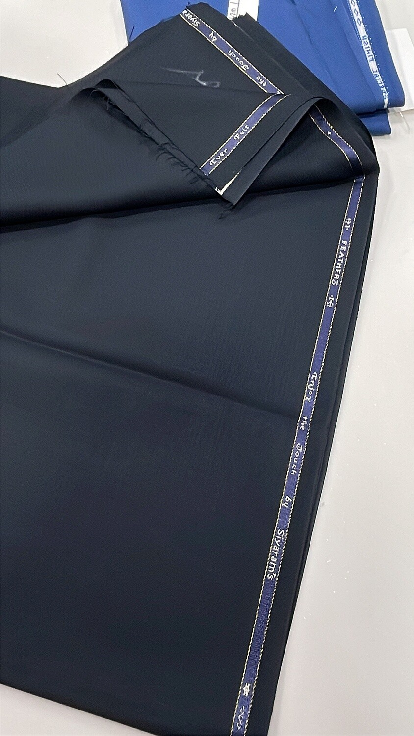 Pineer Blue Trouser Fabric