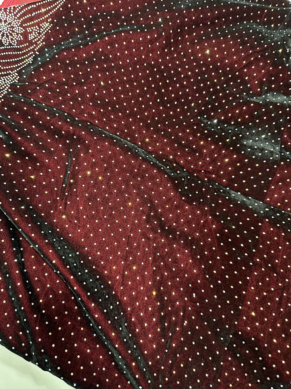 Maroon Velvet Fabric