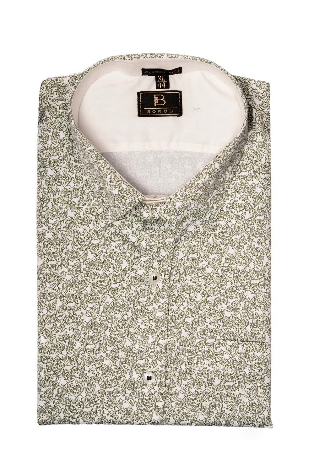 Green &amp; White Floral