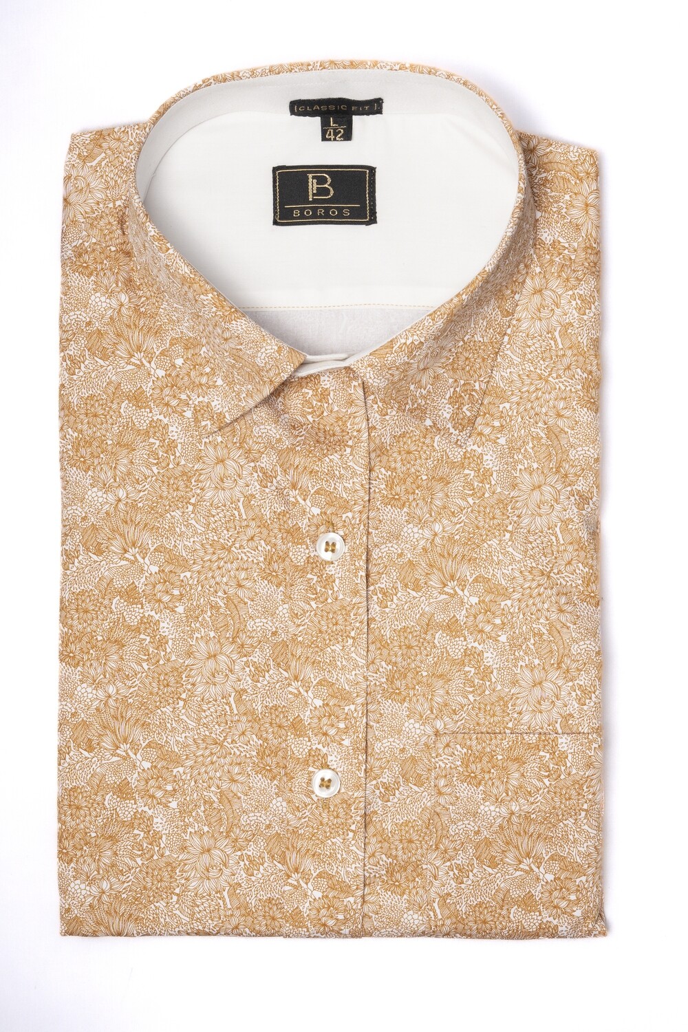 Beige &amp; White Floral