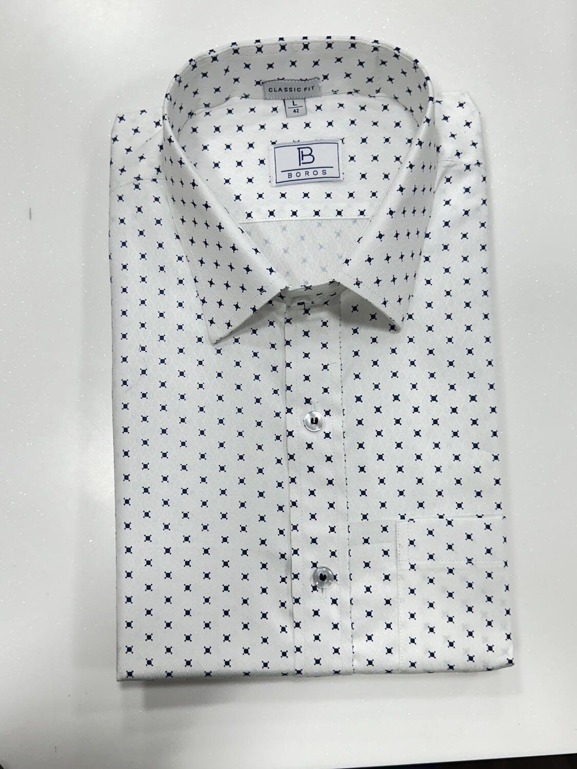 Cranberry White Printed