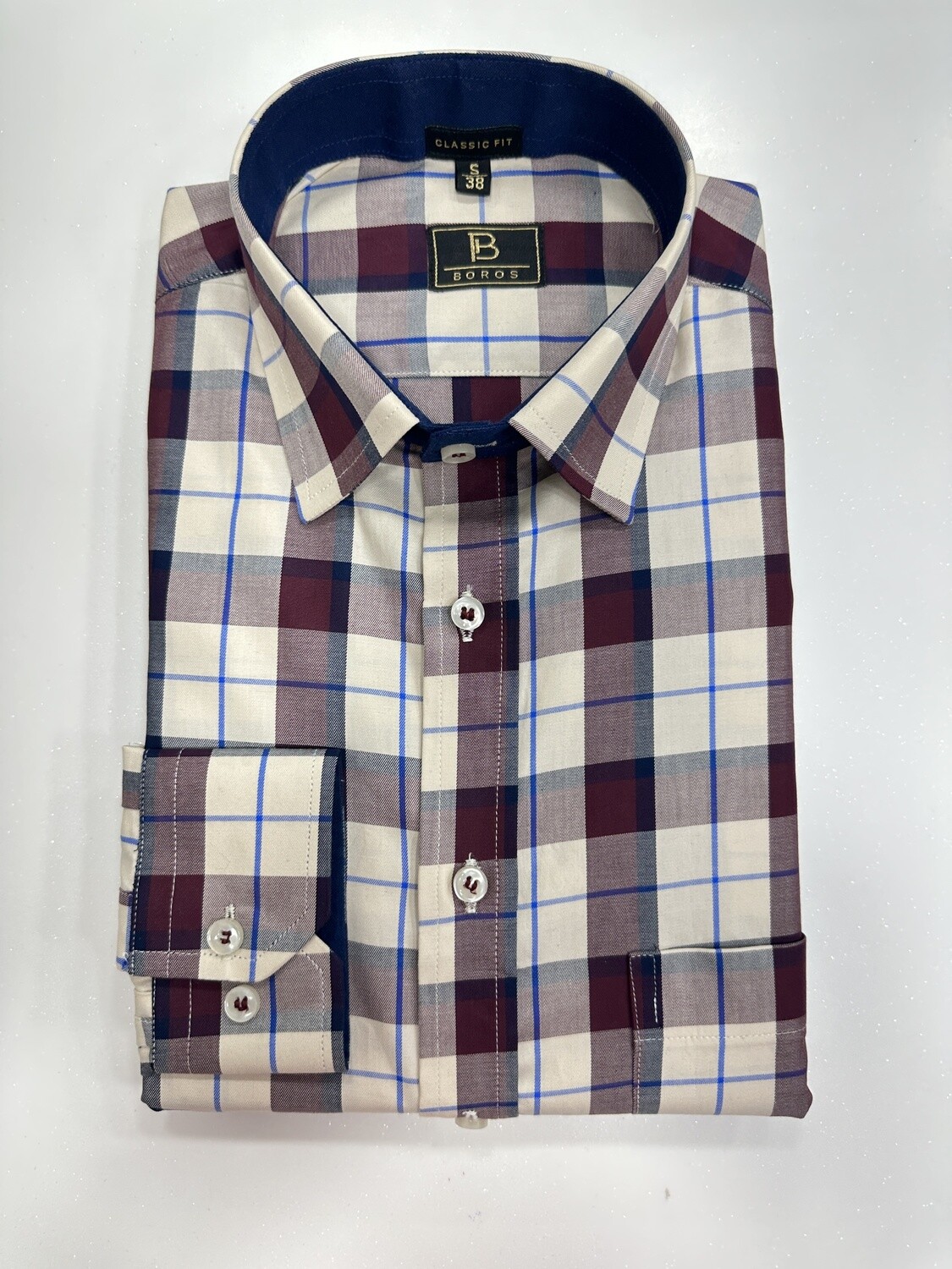 Blue Red Checks