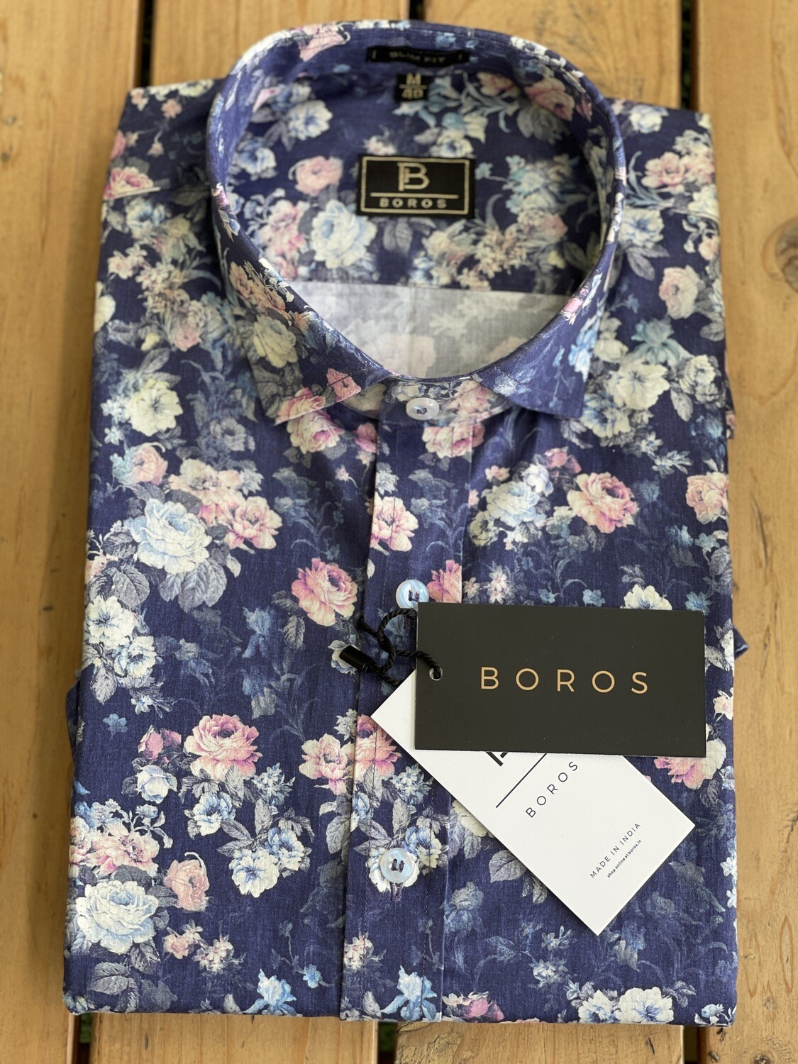 Blue Floral Print
