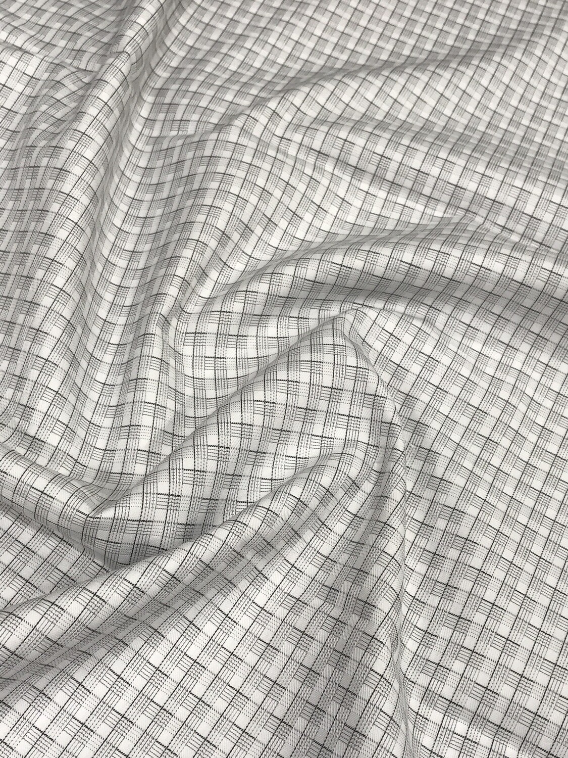Black Grey Small Checks