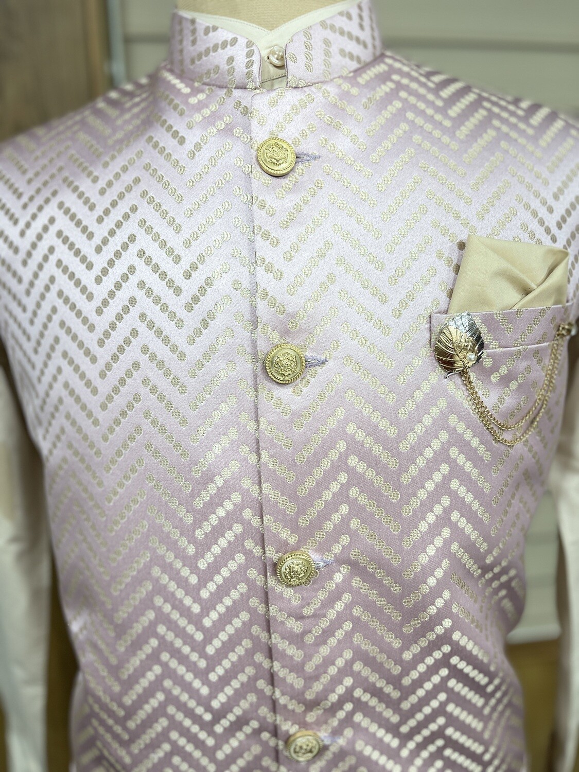 Onion Pink Zig Zag Jacket