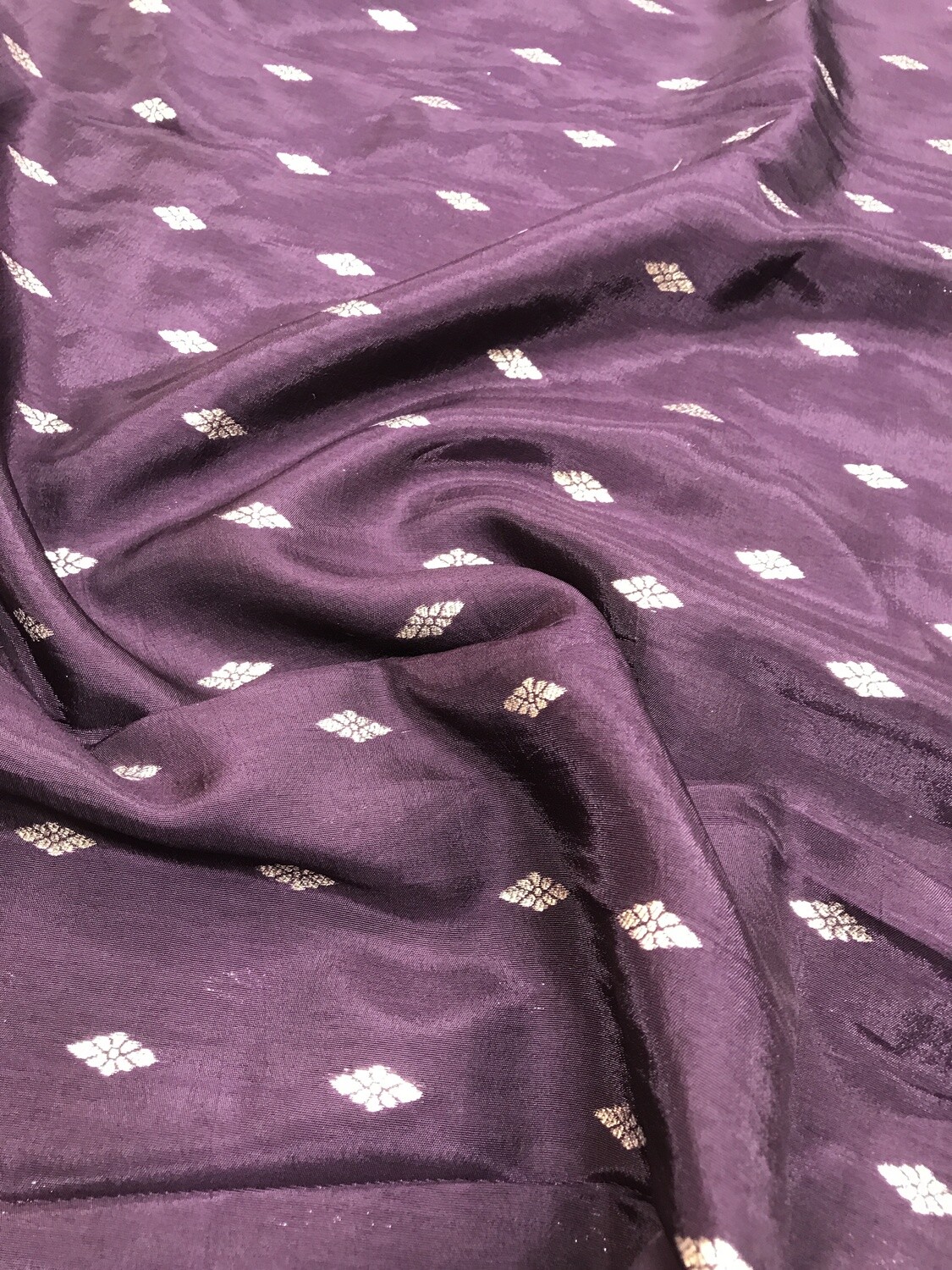 Russian Purple Gold Butti