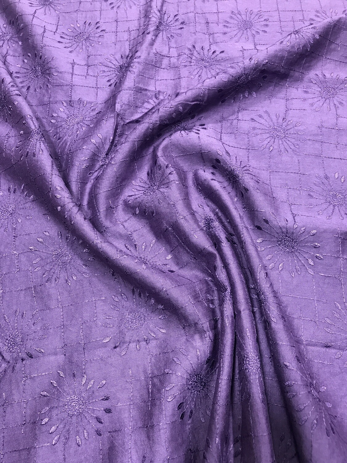Violet Flower Printed