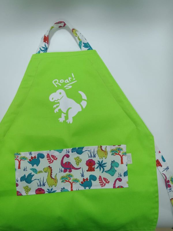 Dino Floral Apron