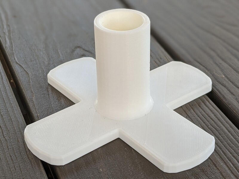1/2 in PVC Tumbler Stand