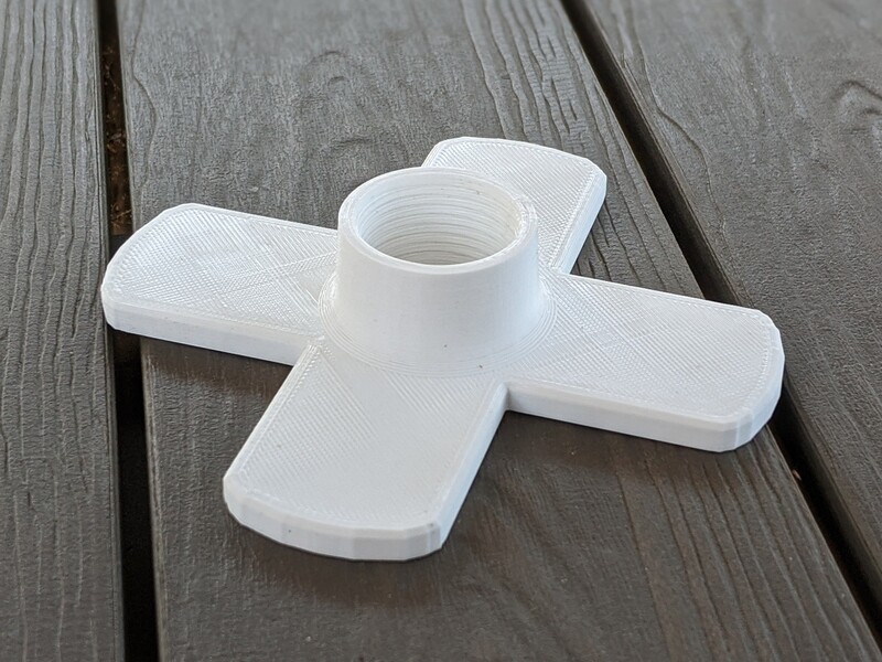 3/4 in PVC Threaded Female Stand