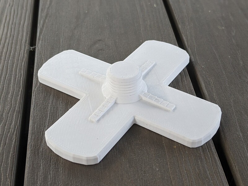 1/2 in PVC Male Threaded Tumbler Stand