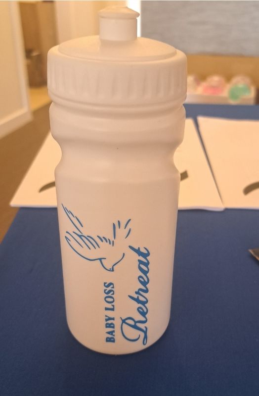 Baby loss retreat water bottle