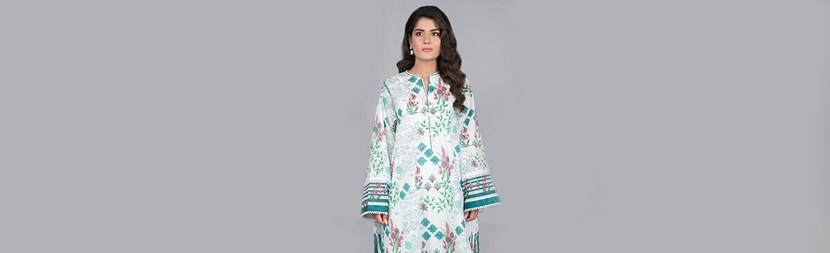 SAPPHIRE - LAWN SHIRT