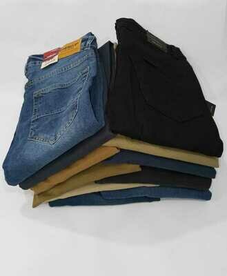 MEN&#39;S COTTON JEANS PANTS