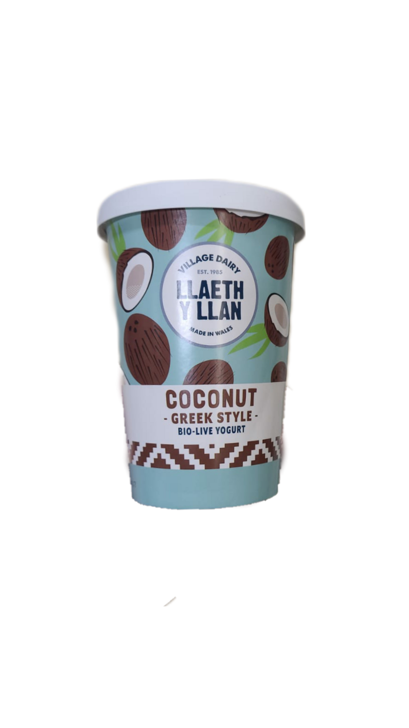 Llaeth Y Llan Coconut Greek Style 450g