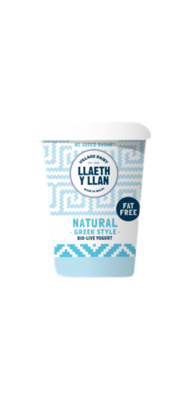 FAT FREE Llaeth Y Llan Natural Greek Style 450g