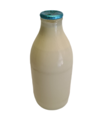 Glass Bottle Organic Whole Milk