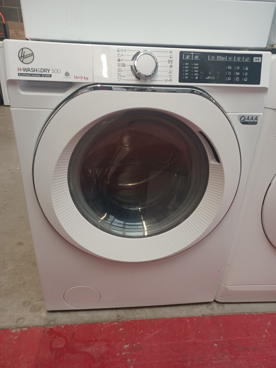 Hoover HD4149AMBCB 14+9KG 1400RPM WiFi White Washer Dryer
H-WASH&DRY 500 Refurbished - 12 Months Guarantee - H84 W59.5 D70cm