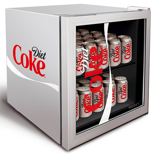 Husky Diet Coke 46 Litre Drinks Cooler Brand New H51 W43 D46cm