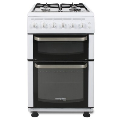 Montpellier Eco TCG50W 50cm Twin Cavity Gas Cooker Brand New + 2 Years Guarantee