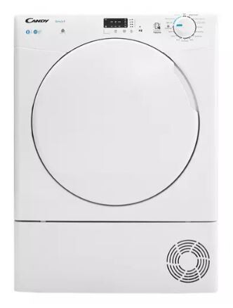 CANDY Smart KSE C8LF NFC 8 kg Condenser Tumble Dryer - White - Brand New + 1 Year Manufacturer Guarantee 10 Years Parts