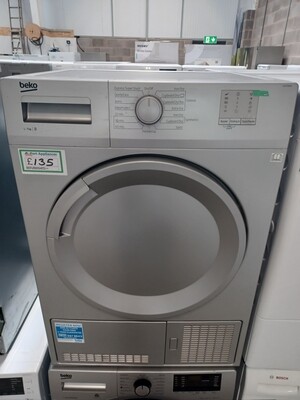 Beko 7kg DTGC7000S Condenser Dryer Silver Refurbished 