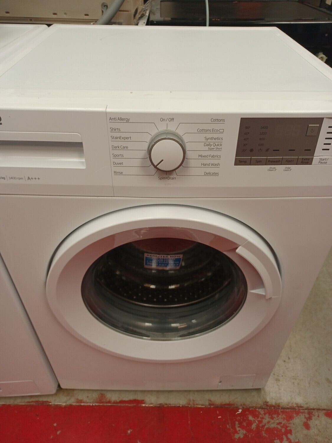 Beko 10KG 1400rpm Washing Machine White A+++ Refurbished H84 W59.5 D65cm