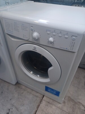 Indesit IWB6123 6KG 1200rpm Washing Machine White Refurbished H84 W59.5 D52cm