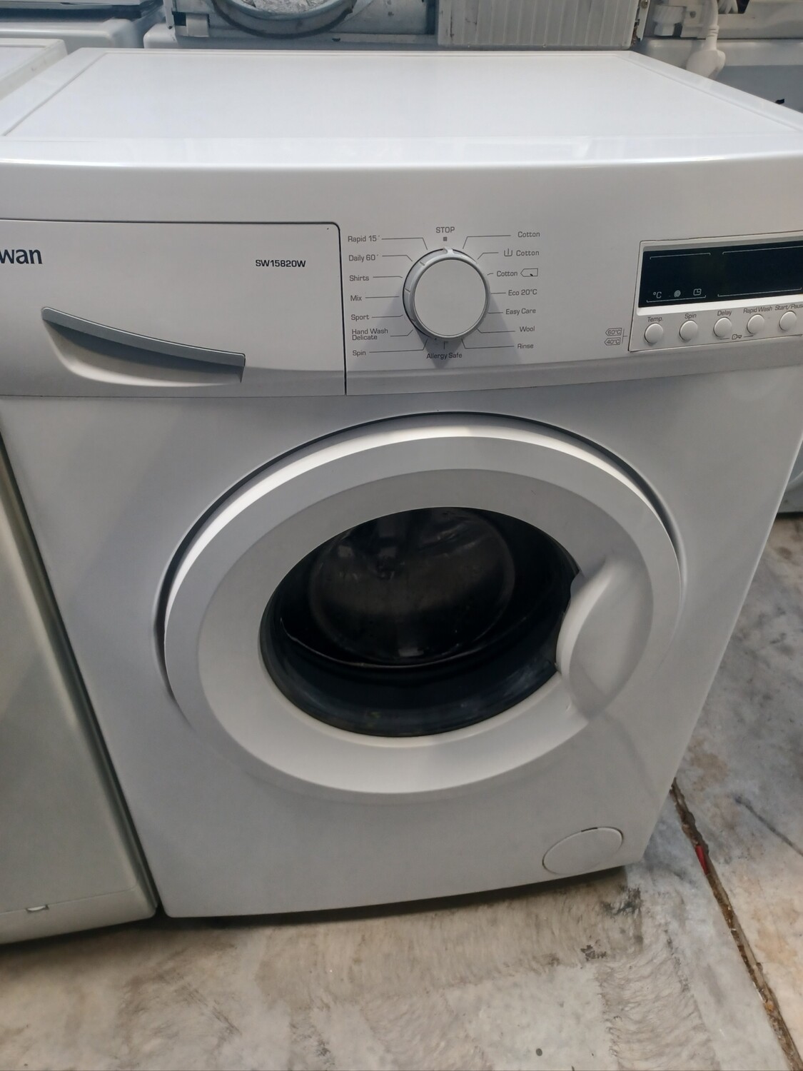 Swan 8kg 1200rpm Washing Machine White Refurbished  + 6 Month Guarantee 