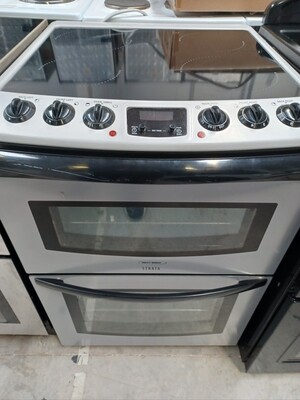 Tricity Bendix / Zanussi  60cm Fan Oven Cooker & Grill Ceramic Hobs Grey - Refurbished + 6month guarantee 