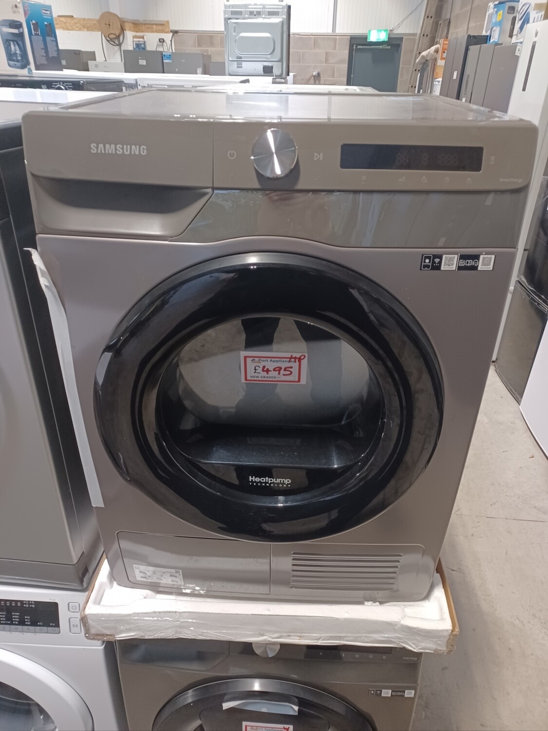 Samsung DV90T5240AN 9kg Heat Pump Dryer New Graded 12 Months Guarantee H85 W59.5 D60