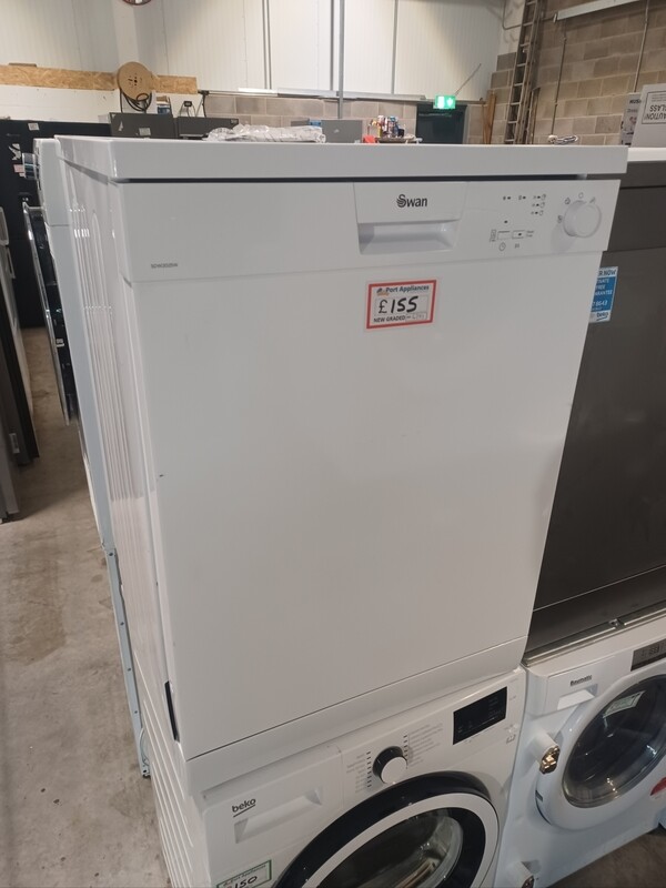 Swan SDW2025W 60cm Freestanding Dishwasher New Graded