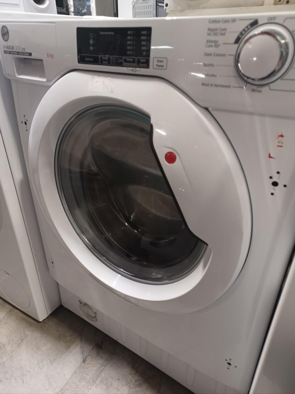 Hoover HBWS48D1E.80 8KG 1400RPM Integrated Built in Washing Machine 15 Min Quick Wash New Graded 12 Month Guarantee