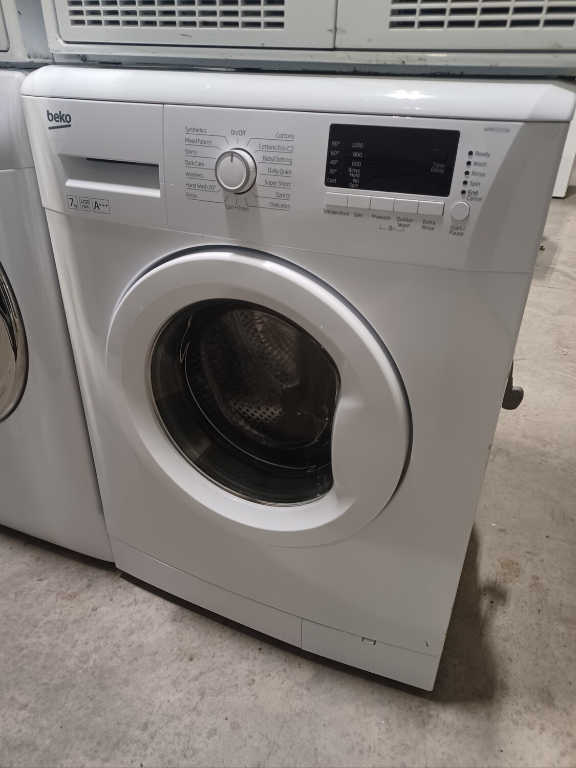 Beko WMB71233W A+++ 7kg Load, 1200 Spin Washing Machine - White - Refurbished - 6 Month Guarantee