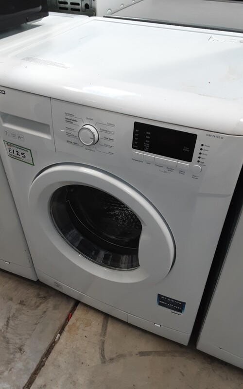 Beko WM74135W A++ 7kg Load 1300 Spin Washing Machine White
