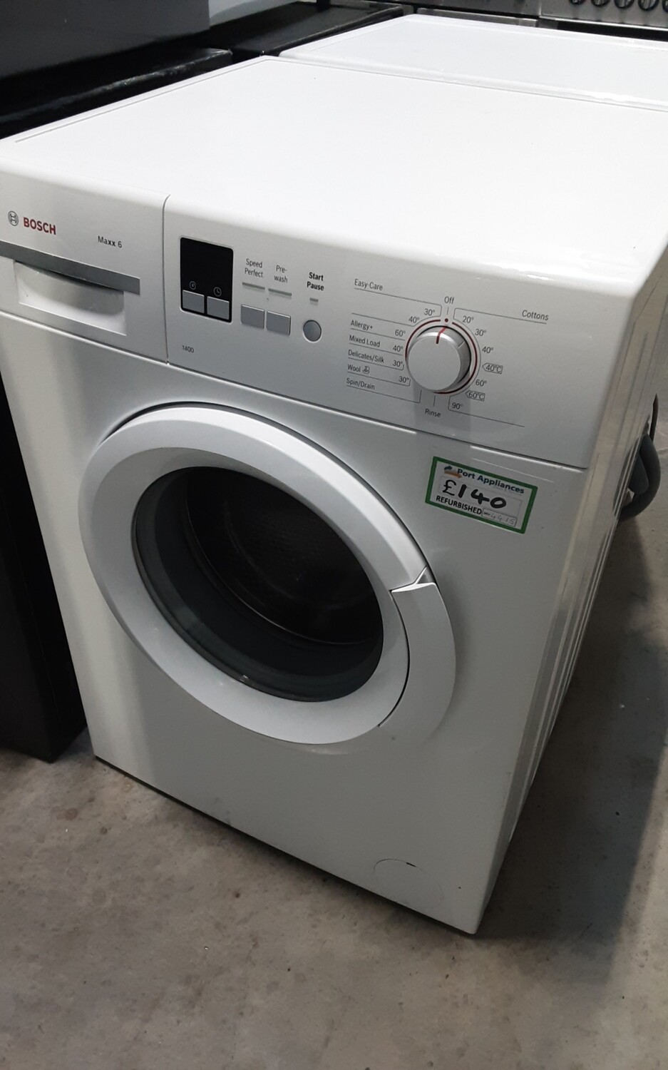 Bosch 7kg Load 1400 Spin Washing Machine - White - Refurbished - 6 Month Guarantee