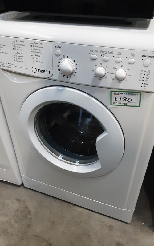 Indesit IWC71252 7kg Load 1200 Spin Washing Machine White