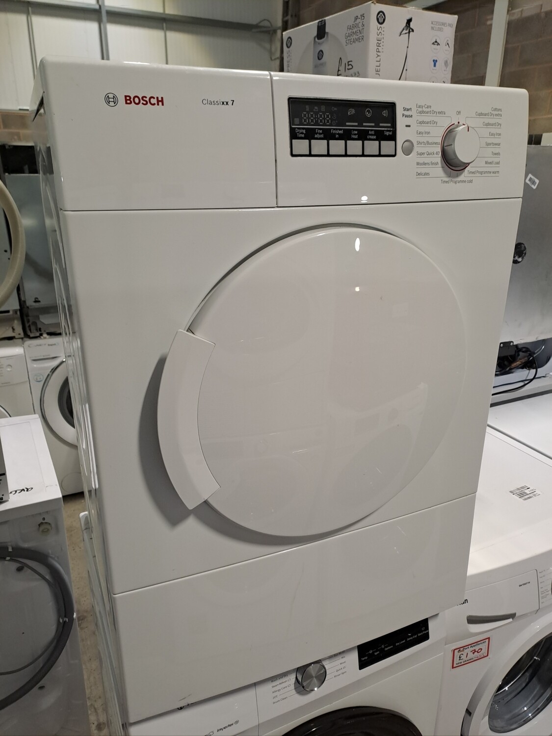 Bosch WTA74200GB 7kg Vented Dryer White Refurbished 6 Months Guarantee