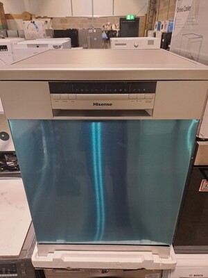 Hisense HS60240XUK 60cm Freestanding Full Size Dishwasher in Stainless Steel- New Graded + 12 Months Guarantee 