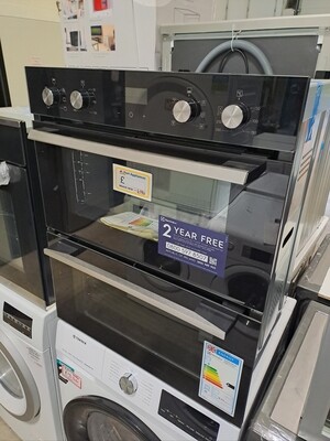 Electrolux KDFEC40UX Built in Double Oven Fan Oven- Black - New Graded 12 Month Guarantee w60 h70 RRP£849