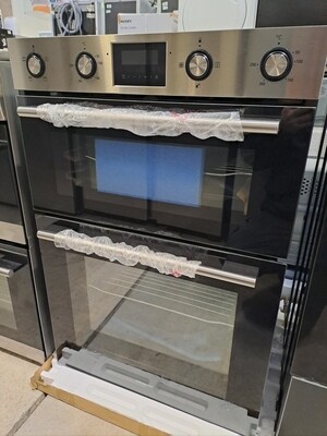 Hisense BID99222CXUK Built in Double Oven Fan Oven- Stainless Steel- Brand New 12 Month Guarantee w60 h90