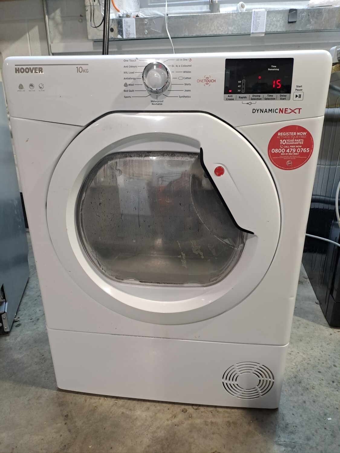 Hoover DXC10DE.80 10kg condenser Dryer Refurbished 6 Months Guarantee . This item is Located in our Whitby Road Shop