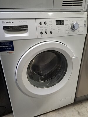 Bosch WAQ283S0GB.15 Exxcel 8 Varioperfect 8kg Load 1400 Spin Washing Machine - White - Refurbished - 6 Month Guarantee