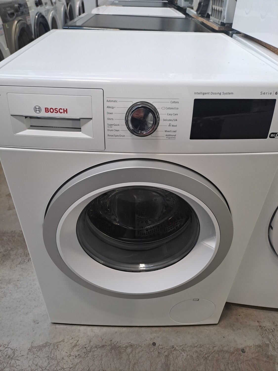 Bosch Serie 6 WAT286H0GB/01 iDOS 9kg Load 1400 Spin Washing Machine - White - Refurbished - 6 Month Guarantee