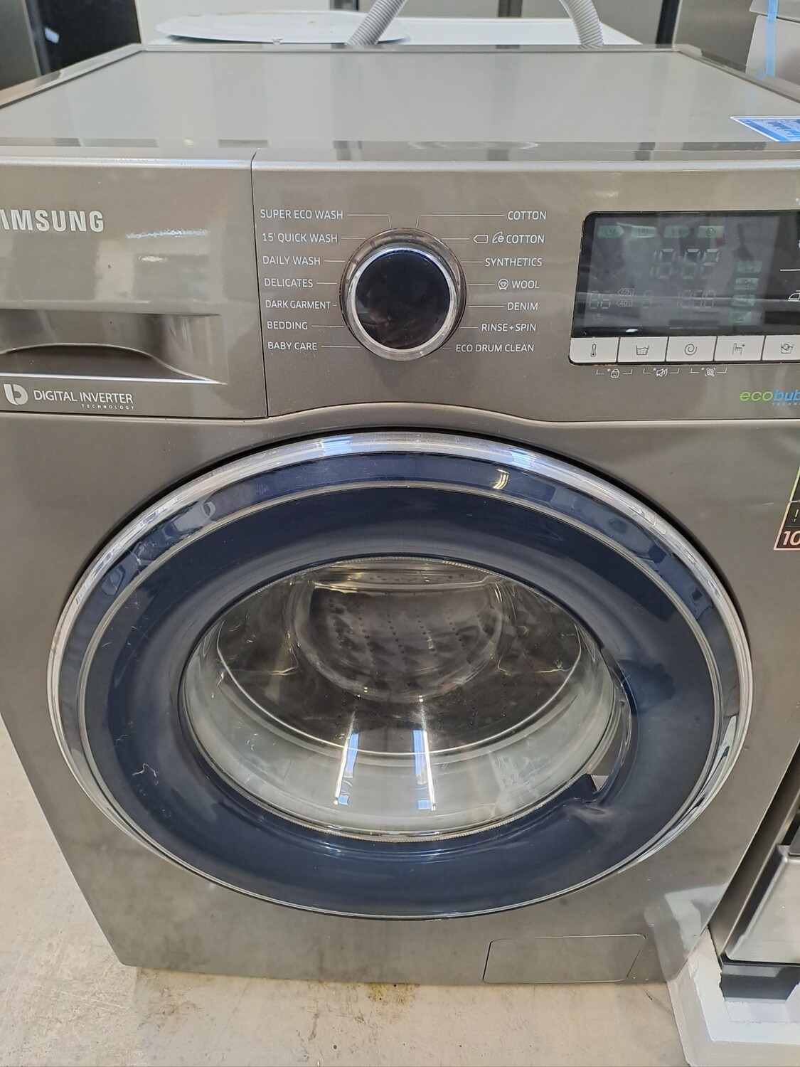 Samsung WW90J5456FX/EU 1400rpm 9kg Washing  Machine Graphite Grey Refurbished 6 Months Guarantee 