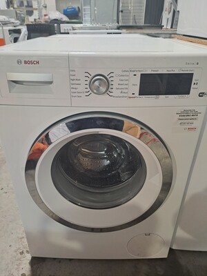 Bosch Serie 8 WAW258H0GB/14 9kg Load 1400 Spin Washing Machine - White - Refurbished - 6 Month Guarantee