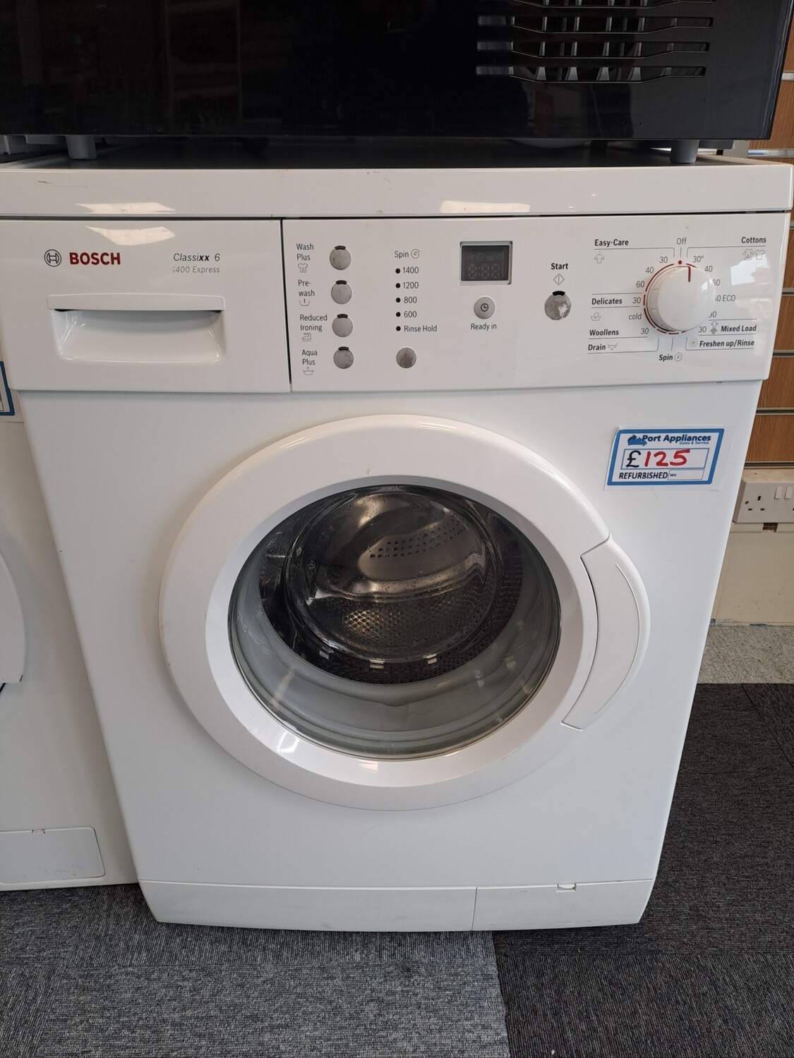 Bosch WAE28363GB 7kg Load 1200 Spin Washing Machine - White - Refurbished 6 Month Guarantee. This item is located in our Whitby Road Shop 