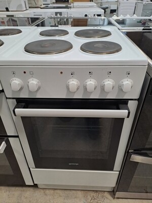 Gorenje E52108AW 50cm Electric Cooker Solid Hobs White  - Refurbished + 6 month guarantee 