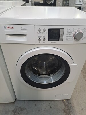 Bosch WAQ28461GB.12 Exxcel 8 Varioperfect 8kg Load 1400 Spin Washing Machine - White - Refurbished - 6 Month Guarantee